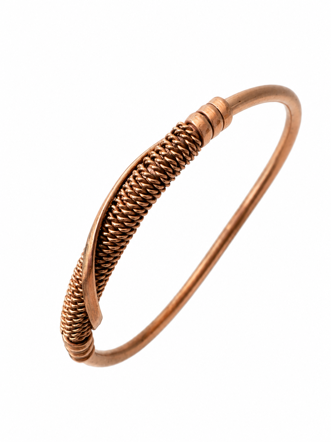 Pure Copper Kada Design | Traditional Copper Bracelet for Wellness & Everyday Wear
