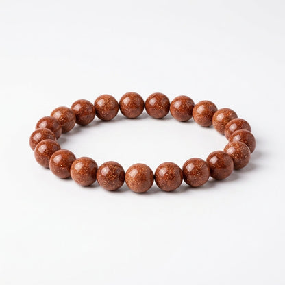 Natural Sunstone Bracelet | Confidence, Leadership & Positive Energy Crystal Bracelet